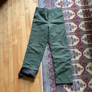 Big bill vintage lined work pants